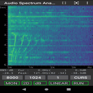 Audio Spectrum Analyzer screenshot