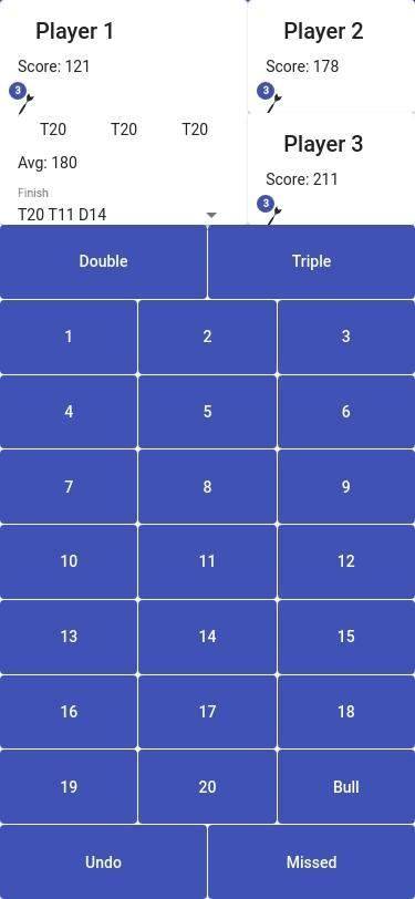 DartsTrainer screenshot