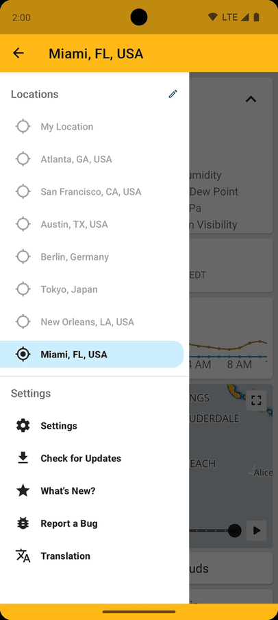 QuickWeather screenshot