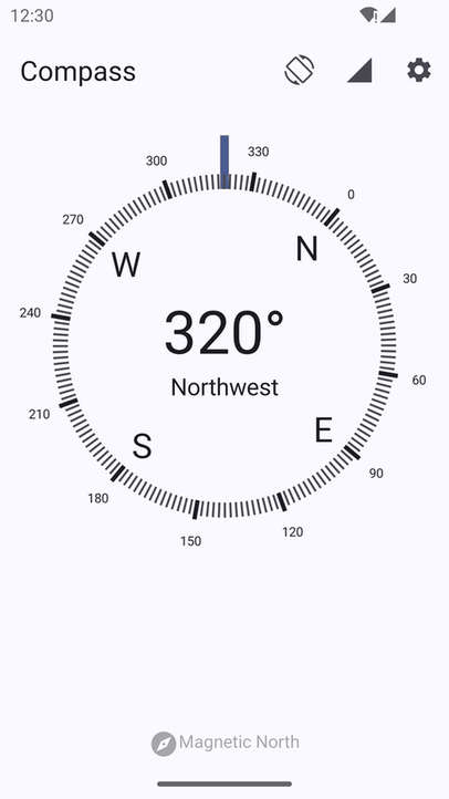 Compass screenshot