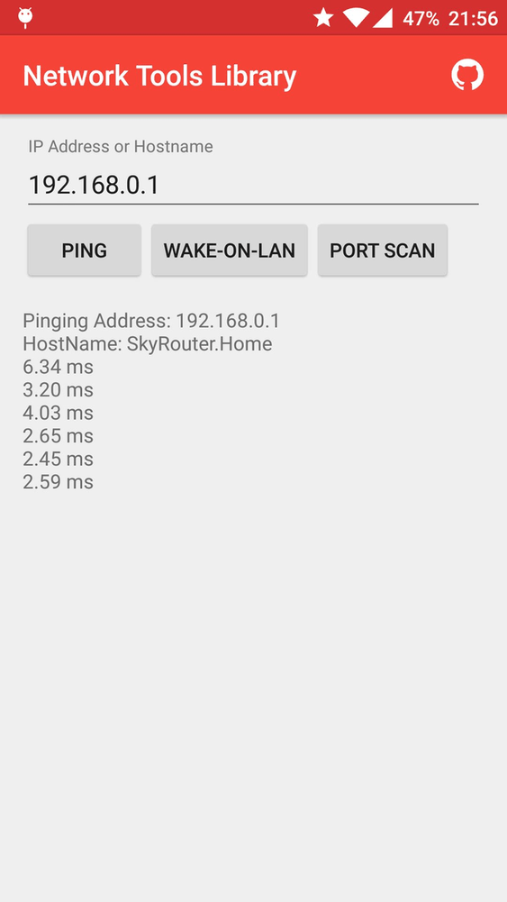 Network Tools Library screenshot