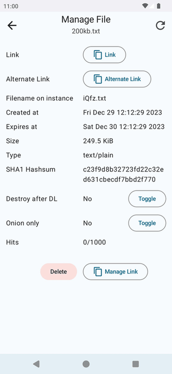 Oshi Uploader screenshot
