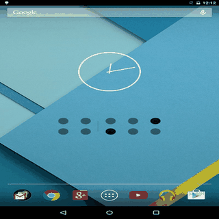 10-bit Clock Widget screenshot
