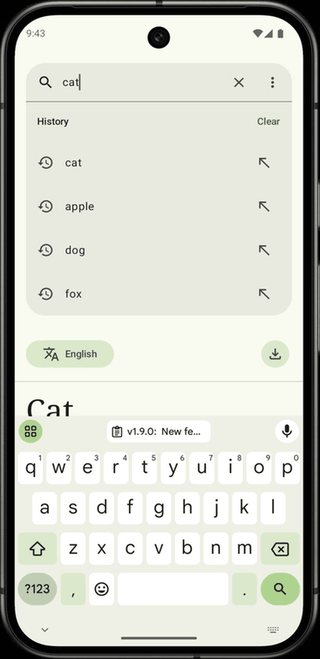 WikiReader screenshot