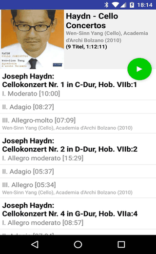 Unpopular Music Player screenshot