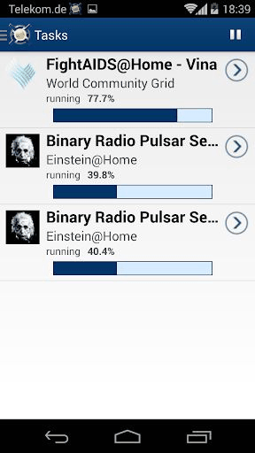 BOINC screenshot
