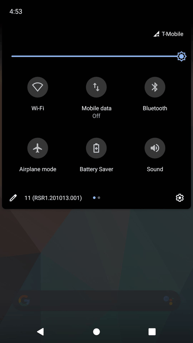 Sound Quick Settings screenshot