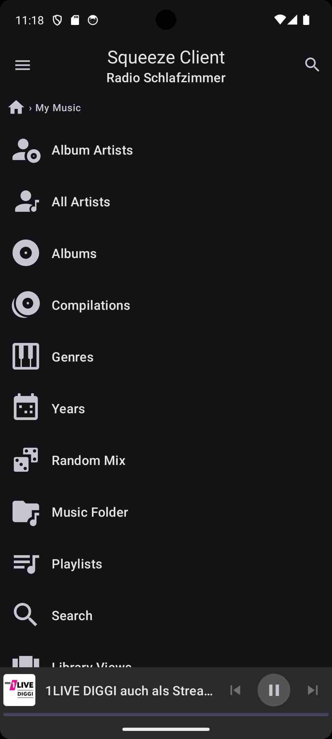 Squeeze Client screenshot