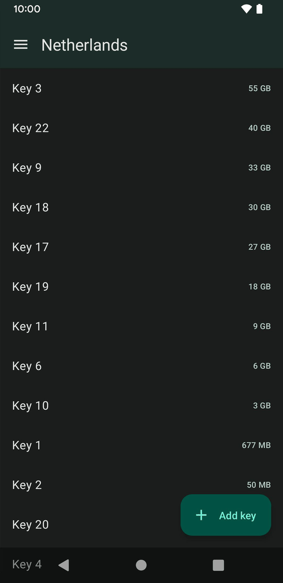 Outline Keeper screenshot