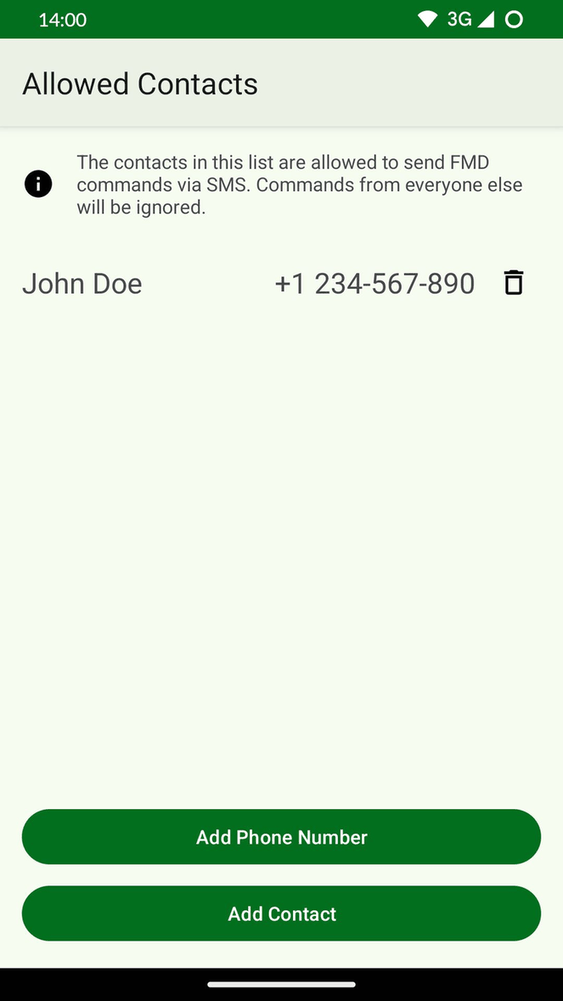 Find My Device (FMD) screenshot