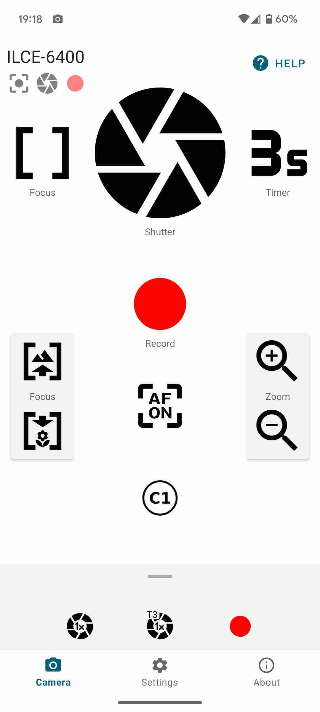 α-Remote screenshot