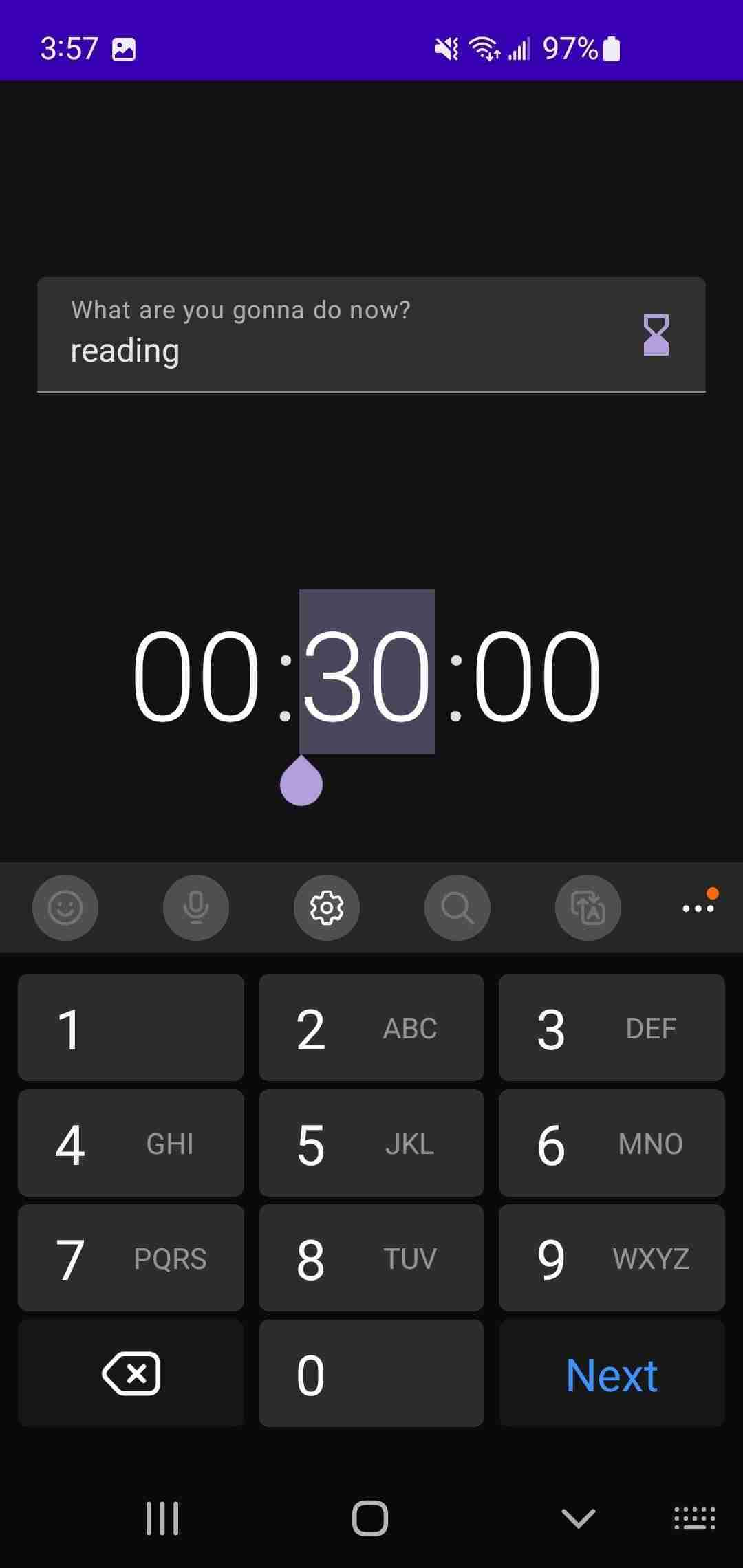 Time Clock screenshot