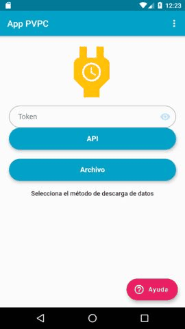 Precio Luz screenshot