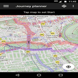 CycleStreets screenshot