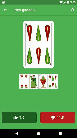 Siete y media screenshot