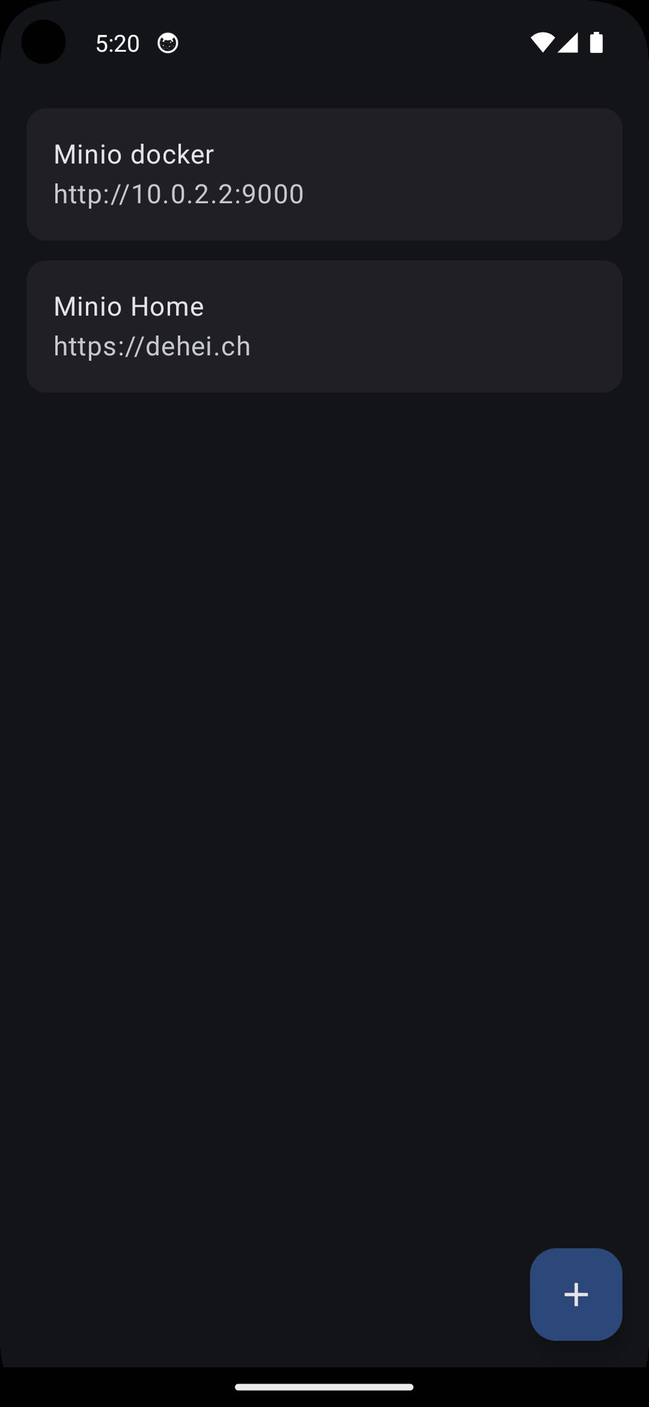 Zimly S3 Backup screenshot