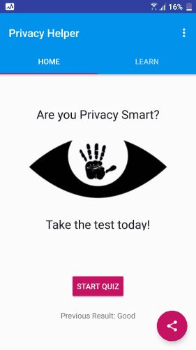 Privacy Helper screenshot