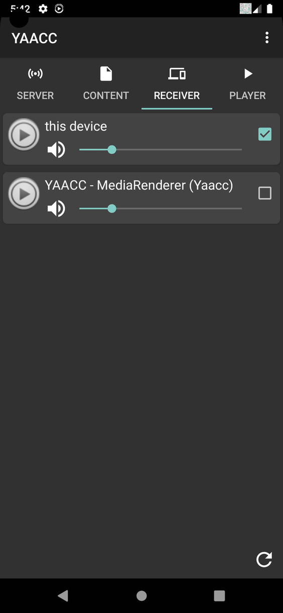 YAACC screenshot
