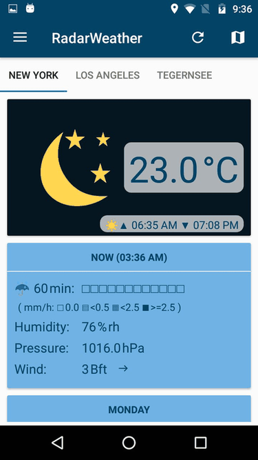 RadarWeather screenshot