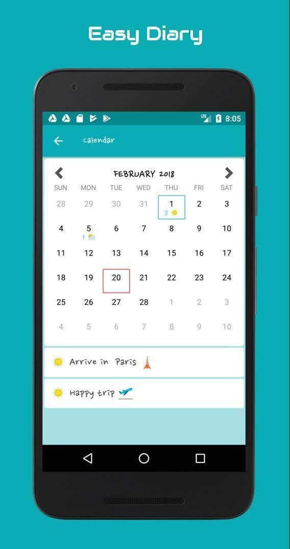 Easy Diary screenshot