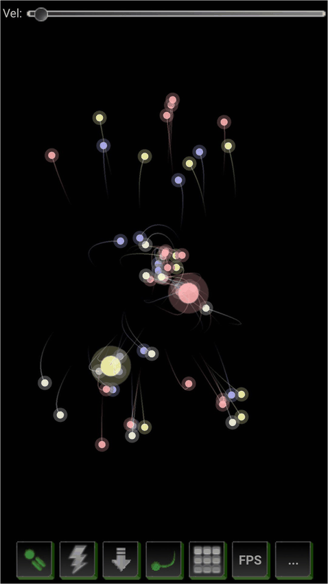 Particle Physics Simulator screenshot