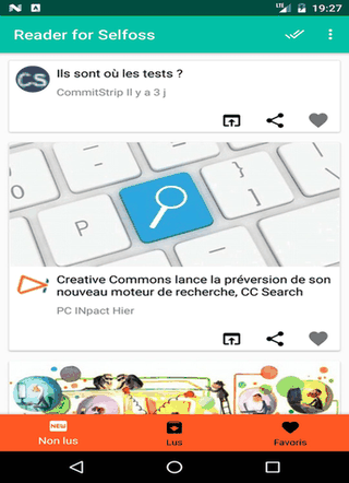 Reader for Selfoss screenshot