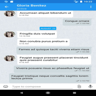 Kontalk Messenger screenshot