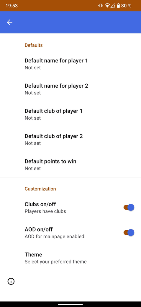 PocketTRacker screenshot
