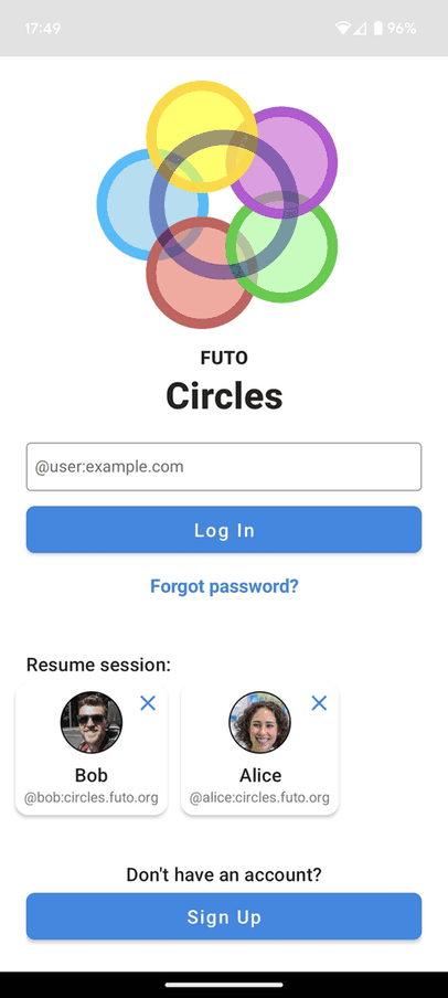 Circles screenshot