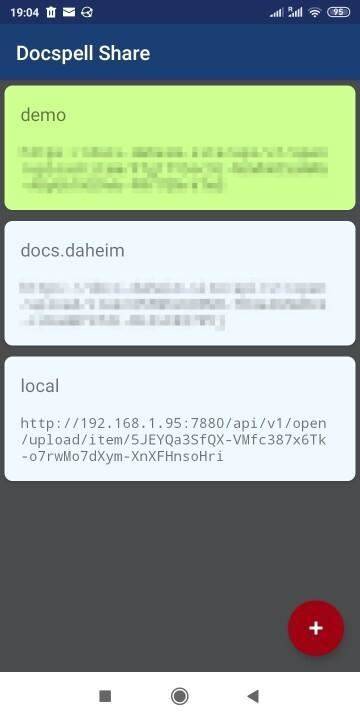 Docspell Share screenshot