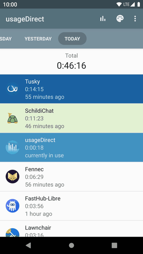 usageDirect screenshot