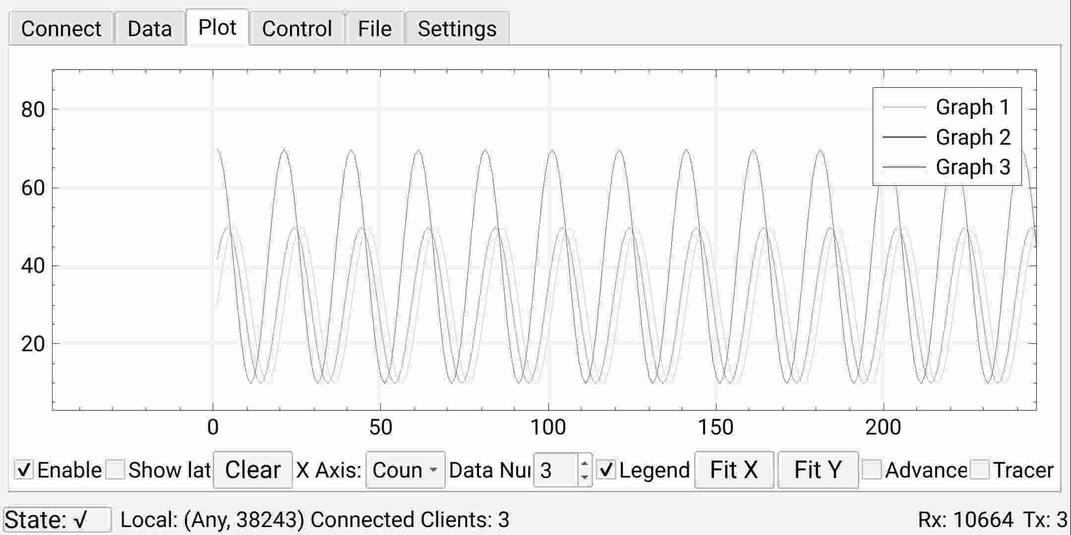 SerialTest screenshot