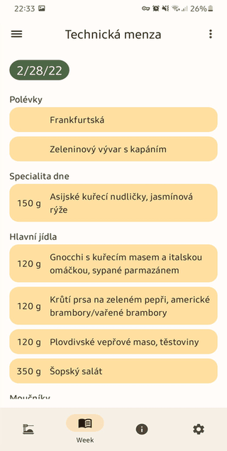 CTU Menza screenshot