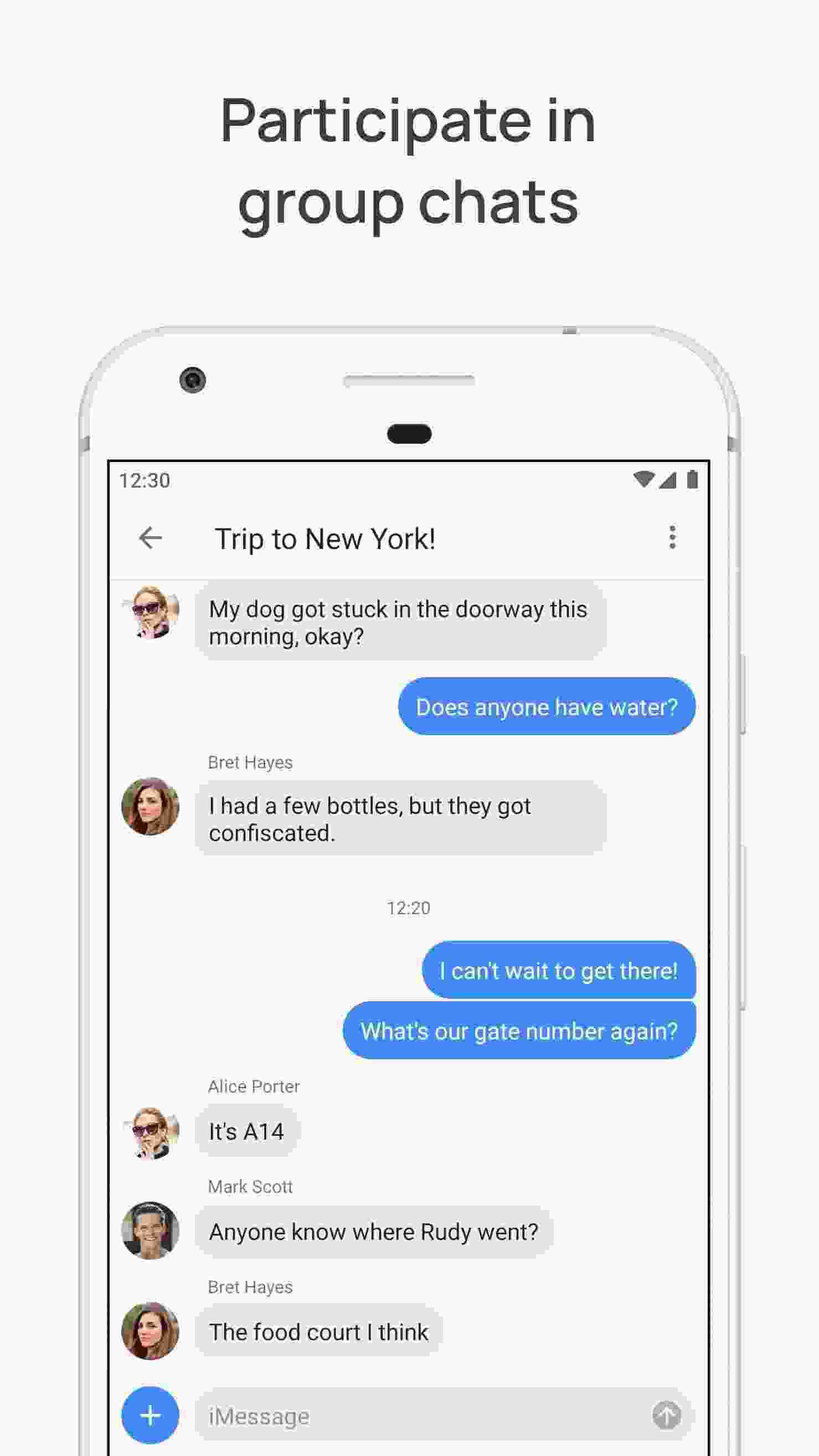 AirMessage screenshot