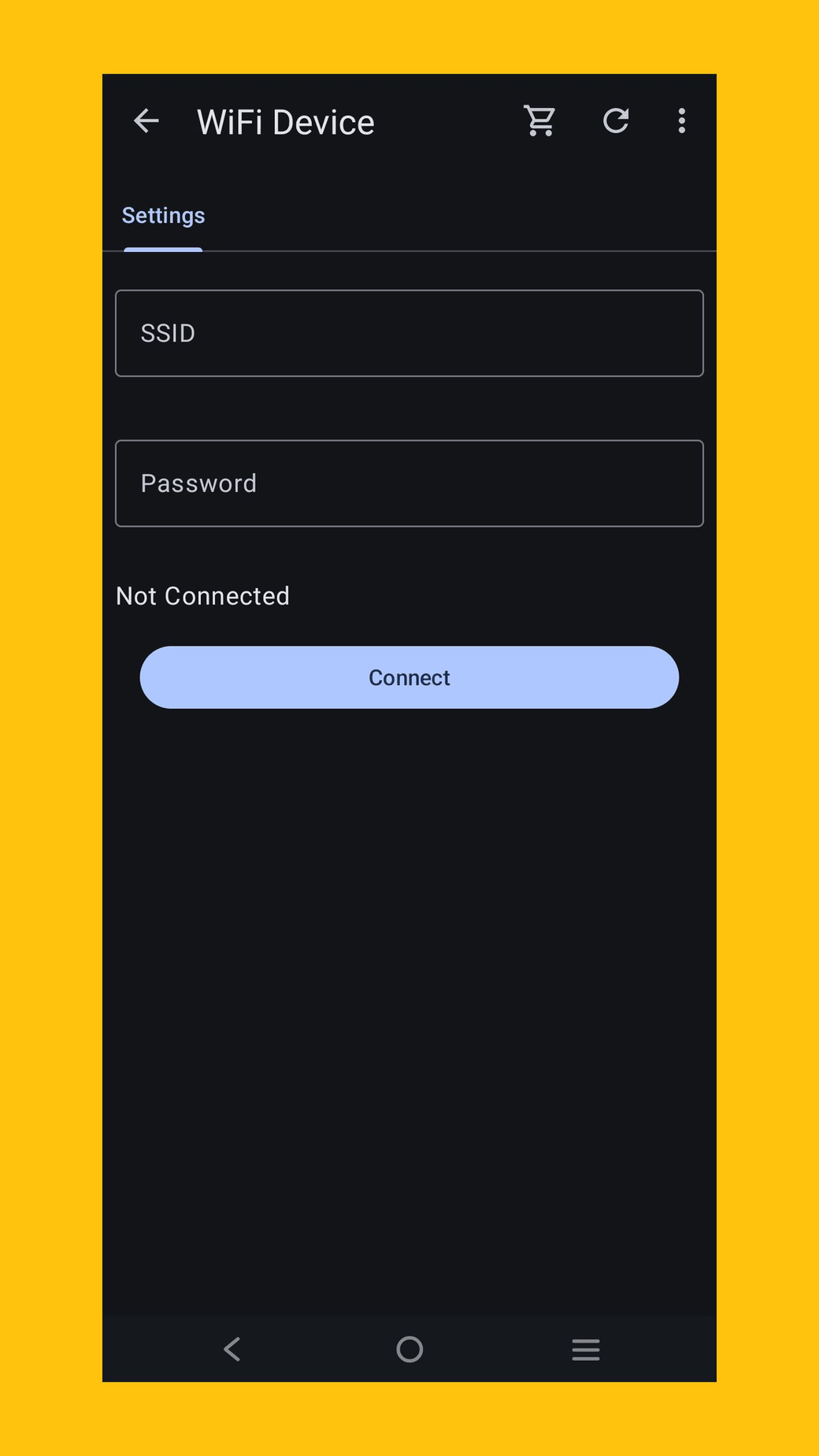 BLE Manager screenshot