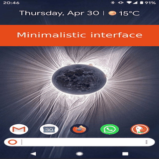KISS Launcher screenshot