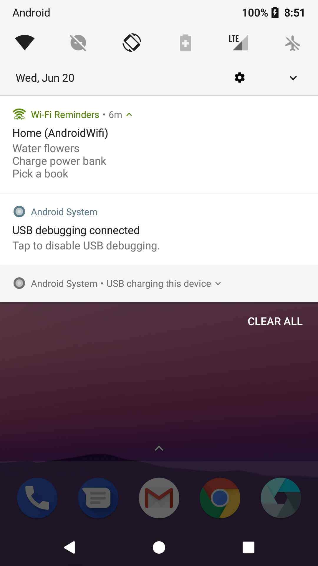 Wi-Fi Reminders screenshot
