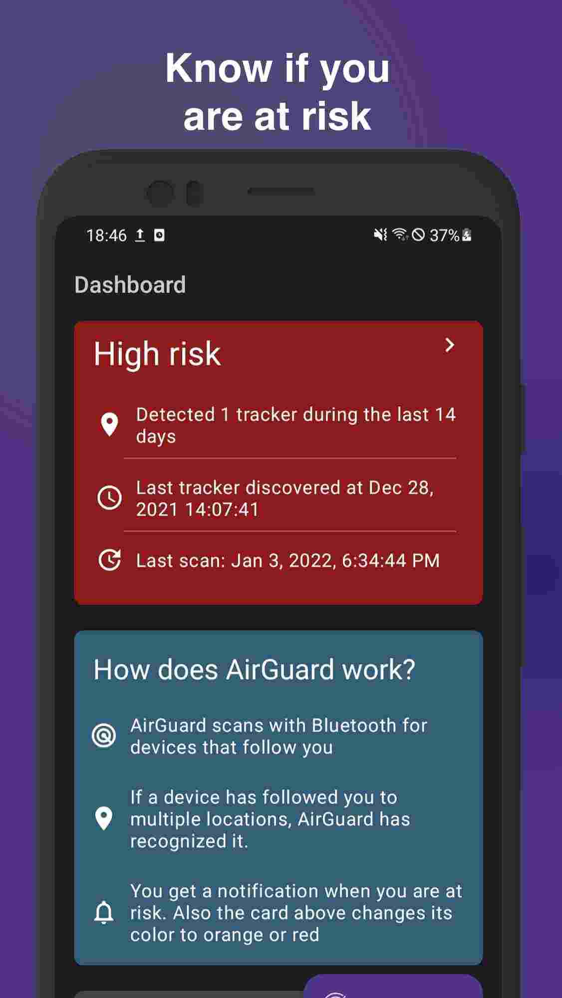 AirGuard screenshot