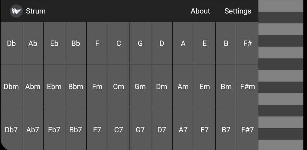 midistrum screenshot