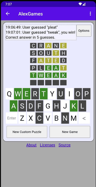 AlexGames screenshot