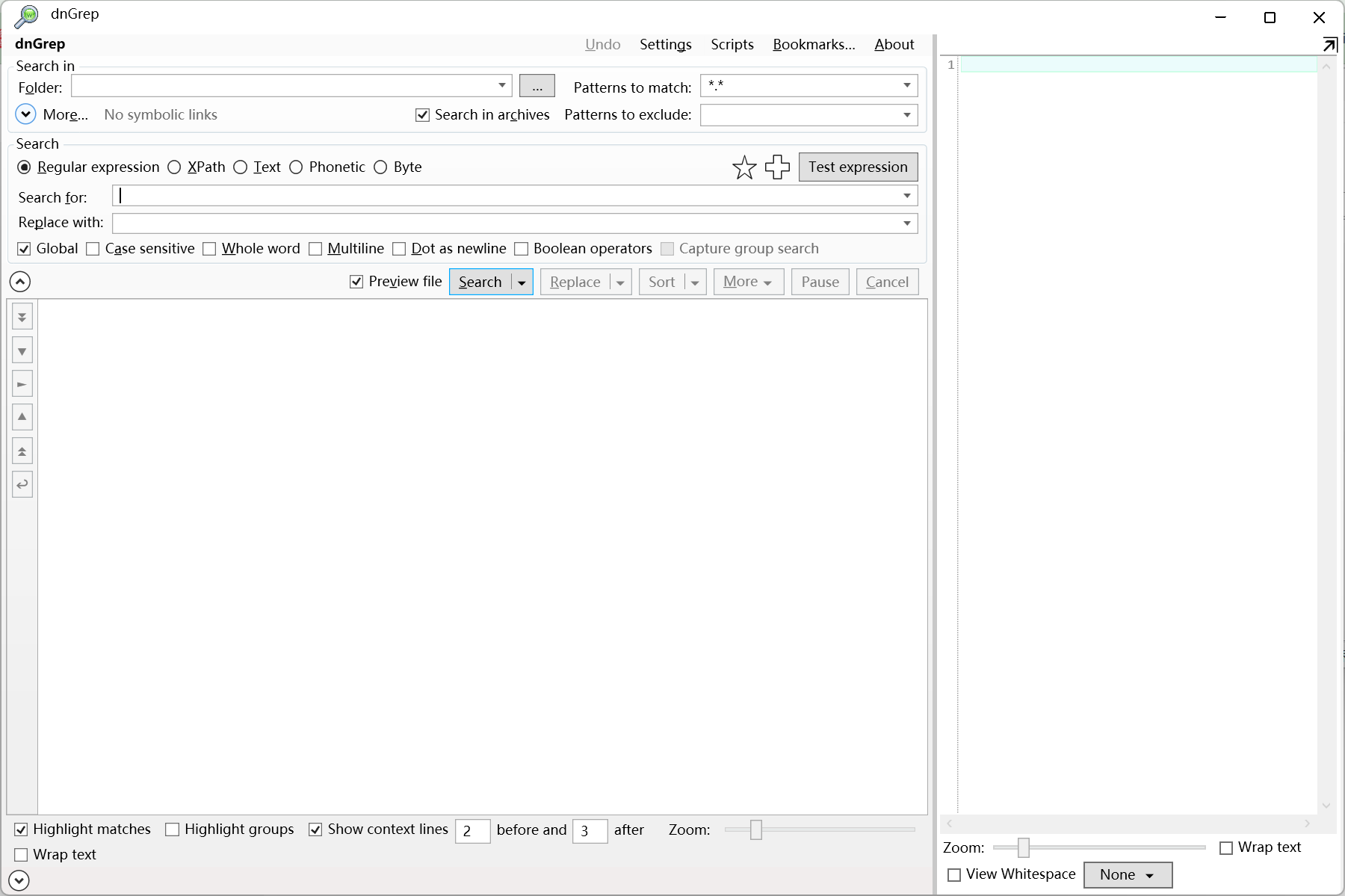 Universal Text Finder screenshot