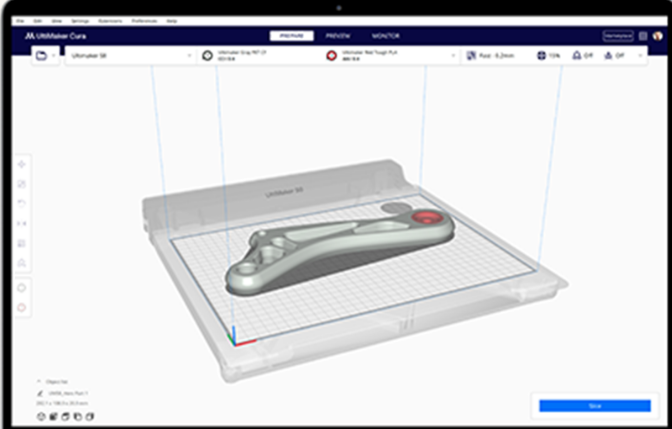 Ultimaker Cura screenshot