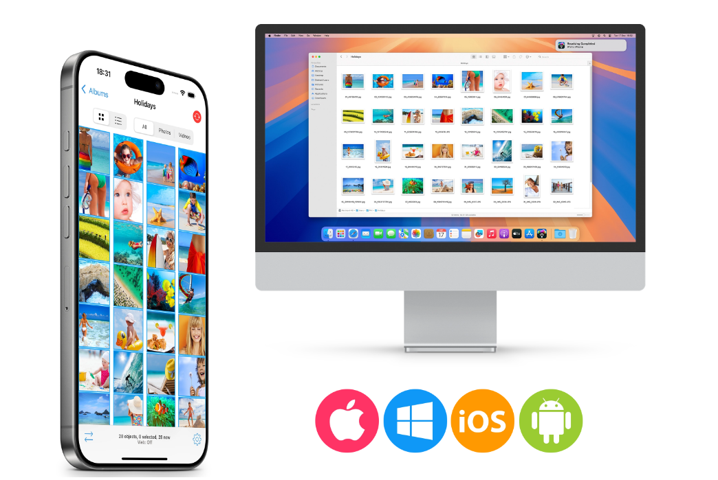 PhotoSync Companion screenshot