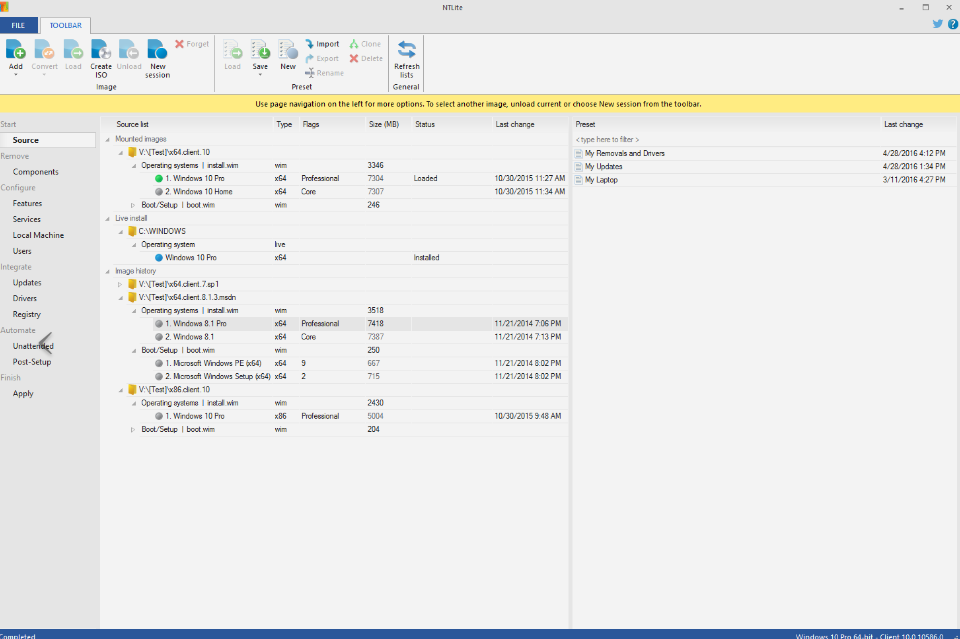 NTLite screenshot