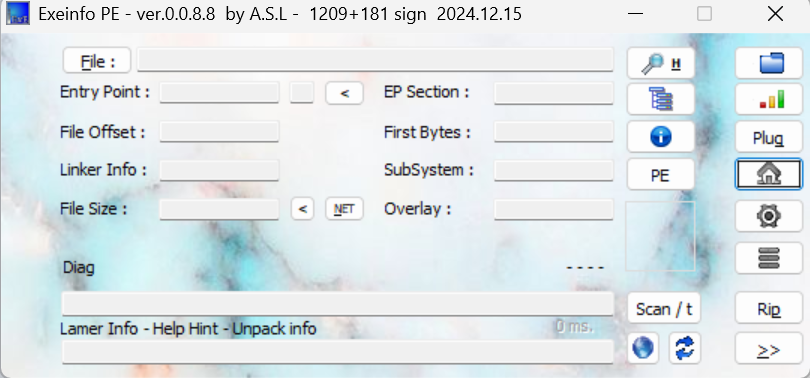 ExEinfo PE screenshot