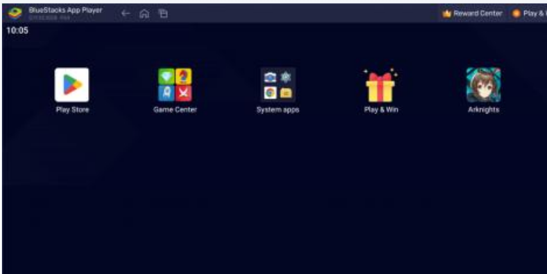 BlueStacks App Player screenshot