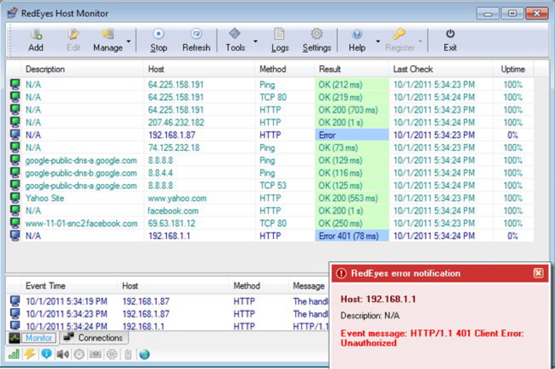PortSentinel screenshot