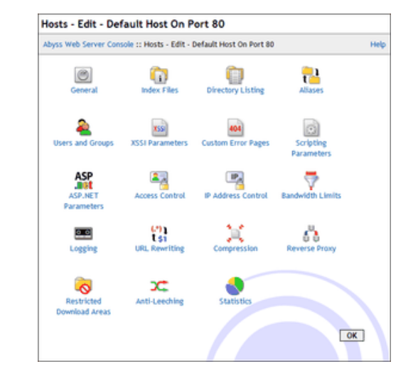 Abyss Web Server X1 screenshot