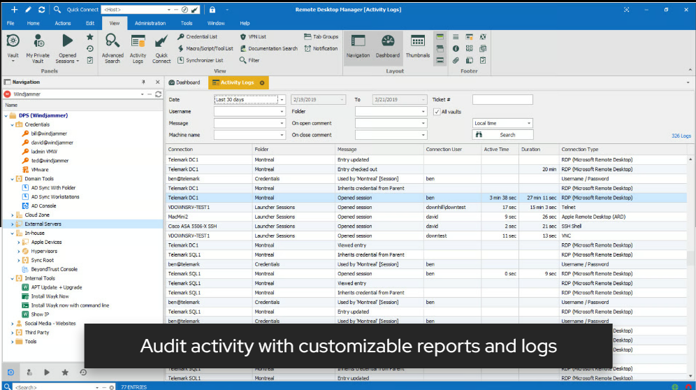 IT Access Command Center screenshot
