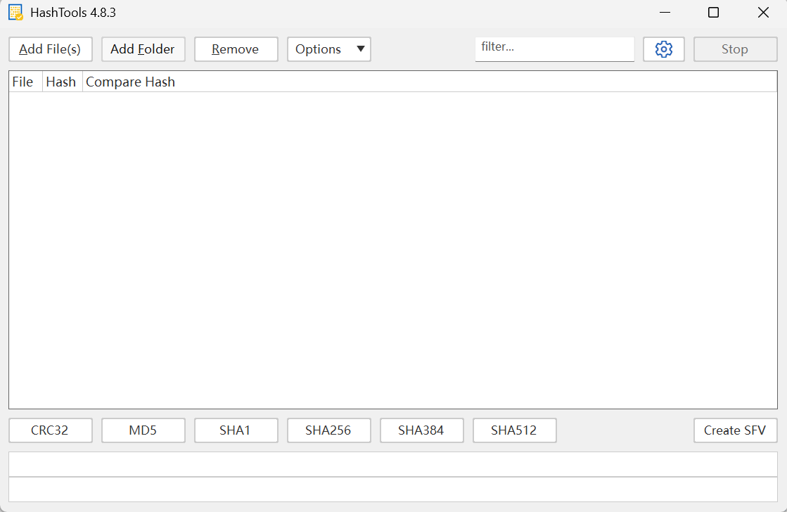 HashTools screenshot